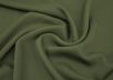 костюмная вискоза твилового плетения темно-зеленого цвета