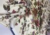 Шелк твил Valentino с цветочным рисунком рис-3 Шелк твил Valentino с цветочным рисунком рис-3