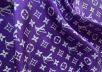Шелковый платок Louis Vuitton подписной, двухсторонний рис-6