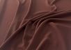Однотонный креповый шелк с ацетатом Max Mara в светло-коричневом цвете с розовинкой рис-4