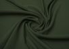 Вискоза с эластаном однотонная темно-зеленого цвета